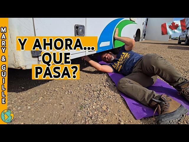 |T4.E71| Un STOP en la ALASKA HIGHWAY y una SITUACIÓN que nos AGARRA DE SORPRESA #parejaviajera