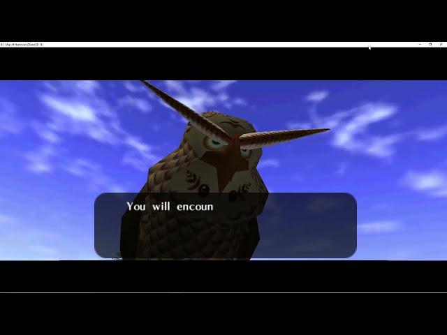 Ocarina of Time: Meeting Kaepora Gaebora