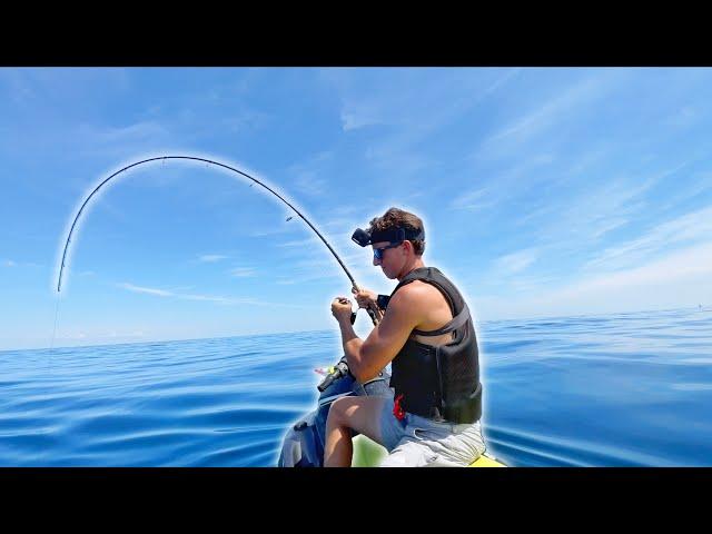 Fishing 20 Miles Offshore on my Jetski for Whatever I Can Catch!