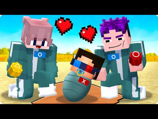 I Got Adopted by PLAYERS Squid Game 2 in Minecraft!