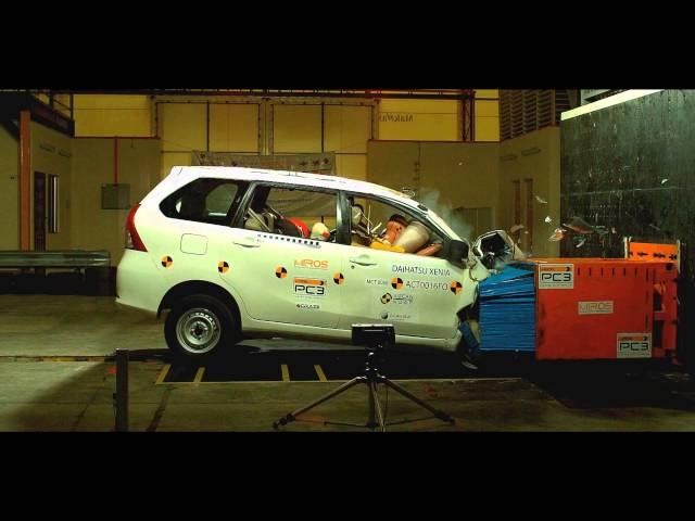 Daihatsu Xenia ASEAN NCAP crash test