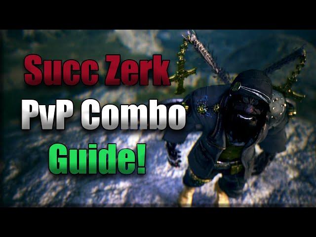 Succ Zerker PvP Combo Guide | Black Desert