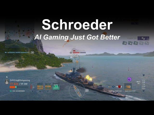 Schroeder - AI gaming just got better - World of Warships Legends - Stream Highlight