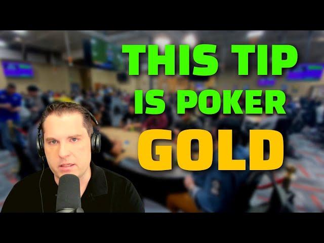 Unlock POKER GOLD; The Key to Knowing When to Fold