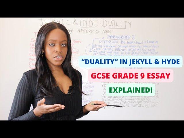 How To Write The Perfect Jekyll and Hyde GCSE Essay On “Duality”! | 2024 GCSE English Exams