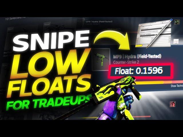 How To Find Low Float Skins (FOR TRADE UPS)