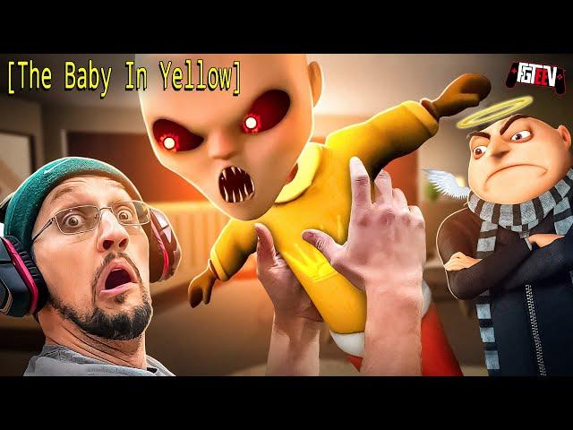 This Baby Needs Jesus!!  FGTeeV Babysits The BABY in YELLOW & it's Bad Idea!