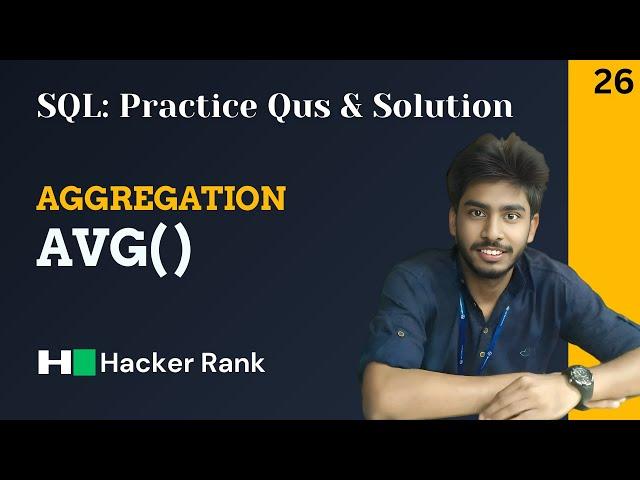 26) SQL | Hackerrank sql questions | sql tutorial | sql full course | sql tutorial for beginners