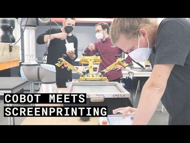 Cobot Meets Screenprinting @ GRAND GARAGE