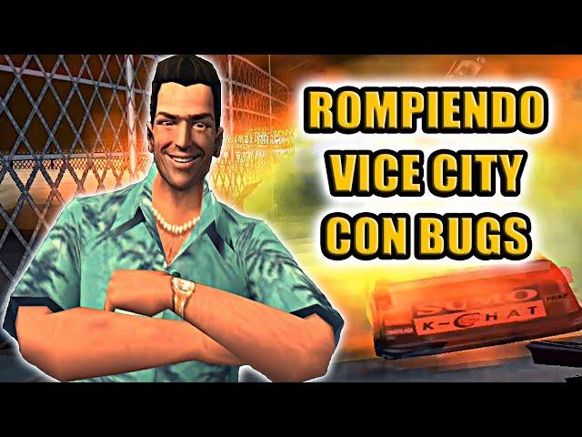 Estos BUGS son IMPOSIBLES en GTA VICE CITY 