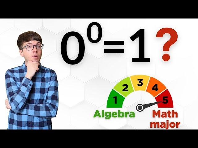 0^0 = 1?  Exploring 0^0 in 5 Levels from Exponents to Math Major