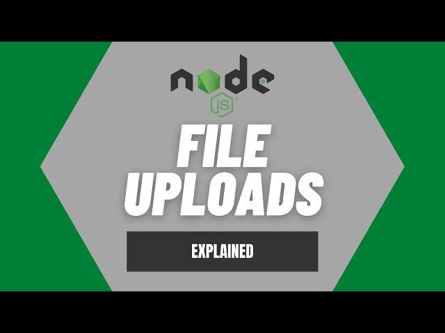 Understanding File Uploads in Node.js using Multer - Web Development Concepts Explained