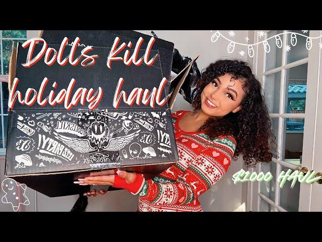 MASSIVE $1000 DOLLS KILL HOLIDAY HAUL