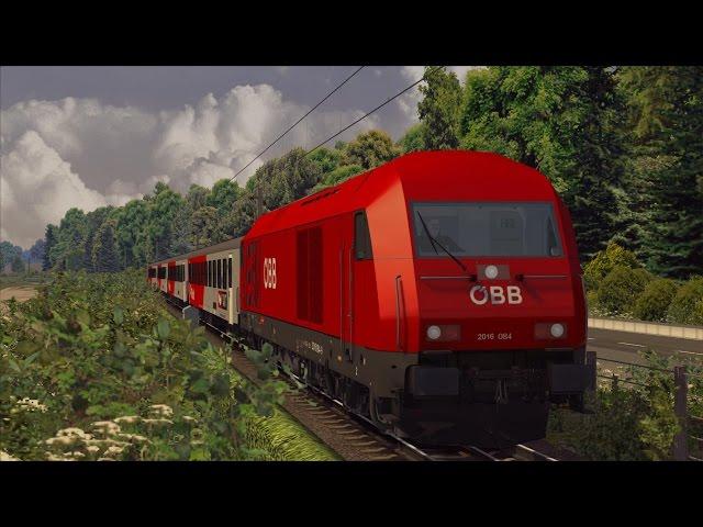 LET`S TEST Train Simulator 2015 / Test der ER20 ÖBB 2016 von RSSLO nach Bregenz