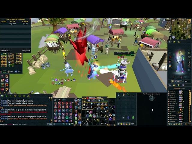 Rs3 Tier 95 dual wield magic revolution ++ 5 minute gem