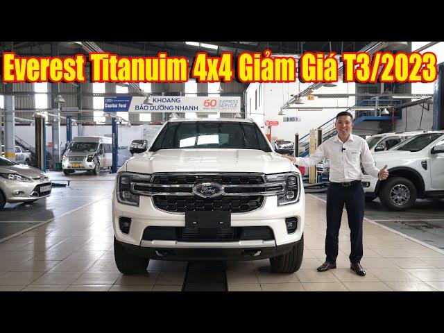 Báo Giá Ford Everest 2023 Titanium 4x4 | Giảm Giá