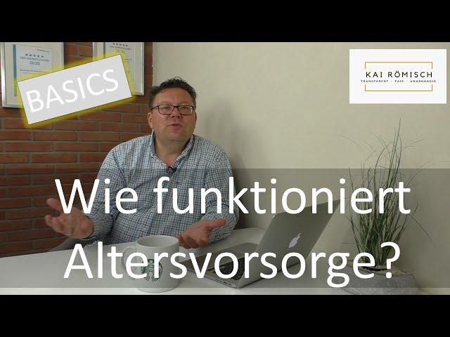 Wie funktioniert Altersvorsorge für Selbstständige?