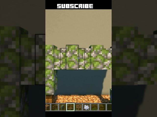 Очень милое украшение двора Minecraft