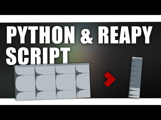 ReaScript - Python & reapy script for Reaper #1