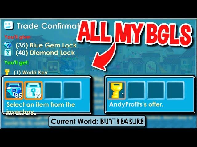 I SPENT ALL MY BGLS ON A WORLD IN GROWTOPIA...