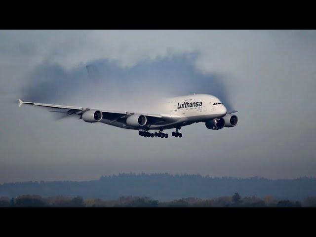 A380 Creates Exploding Condensation