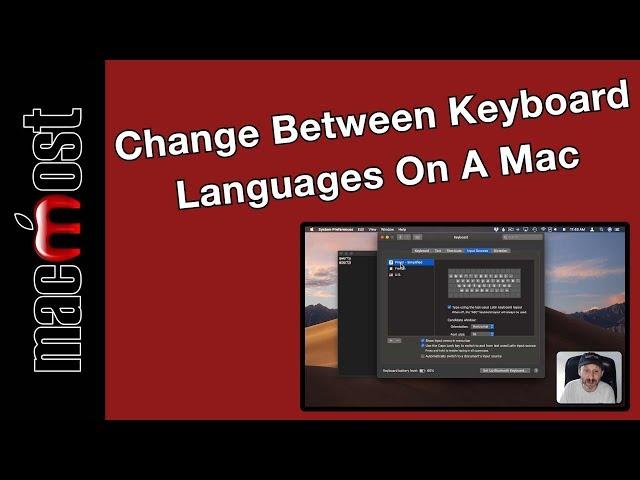 How To Change Between Keyboard Languages On A Mac (MacMost #1937)