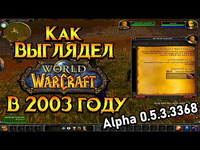 Как в 2003 году выглядел World of Warcraft