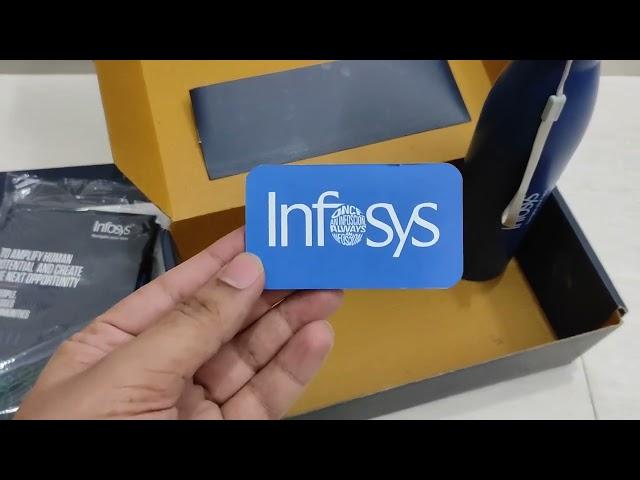 Infosys New Welcome Kit | Joining Kit 2023 |  Unboxing #infosys2023 #infosys #2023 #joiningkit