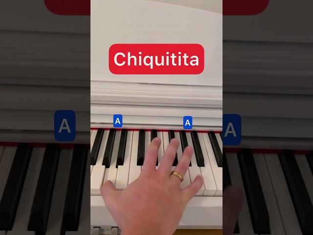 How to Play Chiquitita by ABBA #shorts