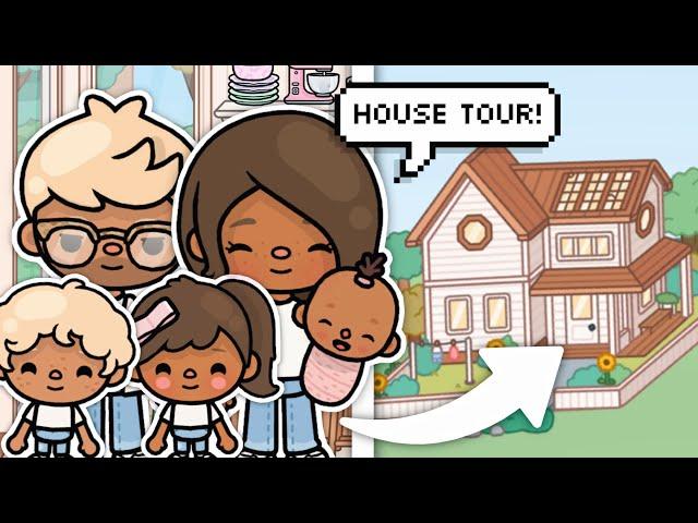 Big Family Home AESTHETIC HOUSE TOUR  (2025) | with voice  | Toca Life World