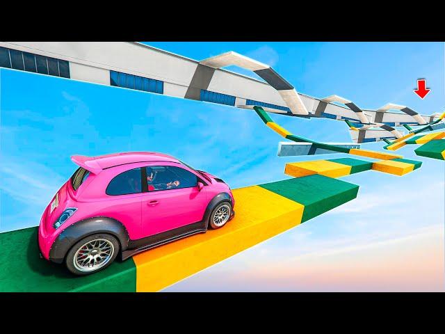 CRAZY GTA 5 PARKOUR RACE GAMEPLAY | No Copyright Gameplay 4K 60FPS | No Commentary | Free To Use