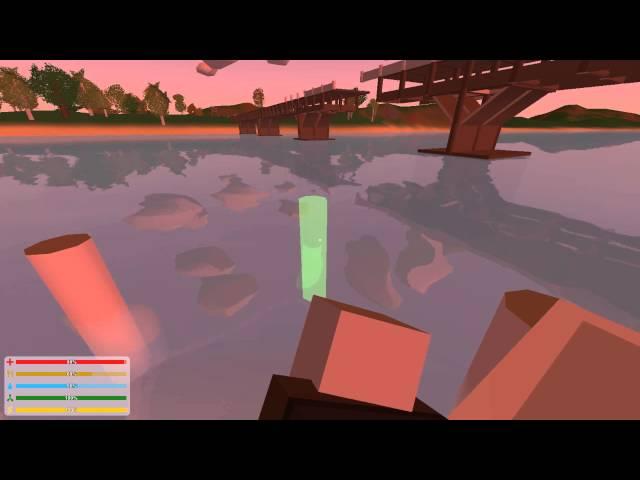 Unturned 3.11.10.0 Как сделать пристань и ящик.