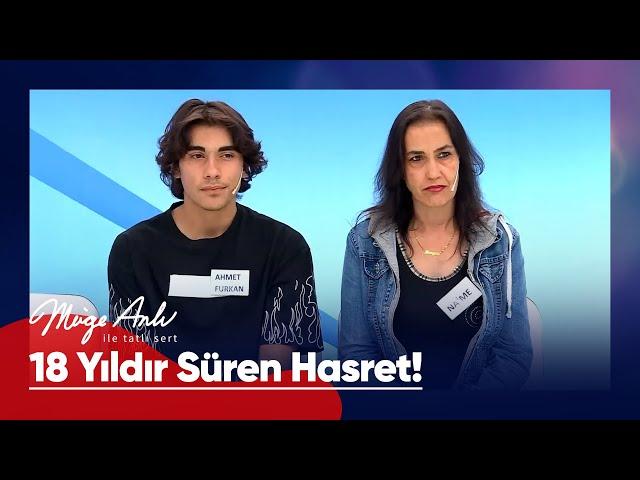 18 yıldır baba hasreti çeken Ahmet Furkan'ın hasreti sona erdi! - Müge Anlı ile Tatlı Sert