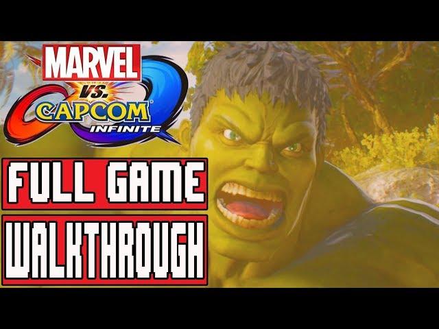 MARVEL VS CAPCOM INFINITE Gameplay Walkthrough Part 1 FULL GAME No Commentary