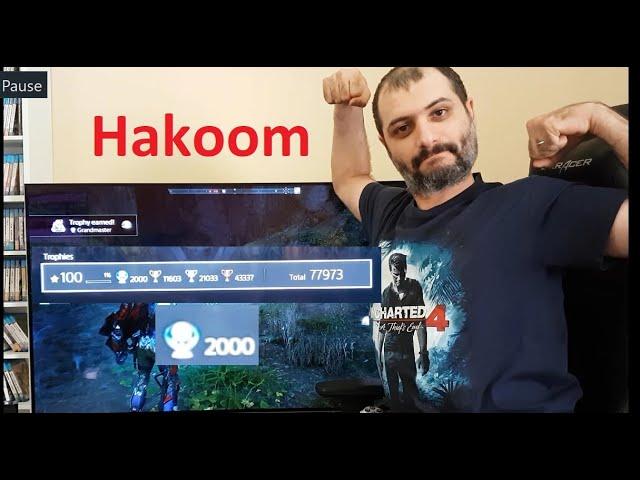 2000th Platinum Trophy Unlocked by world's #1Trophy Hunter Hakoom ( 1st worldwide & WR )