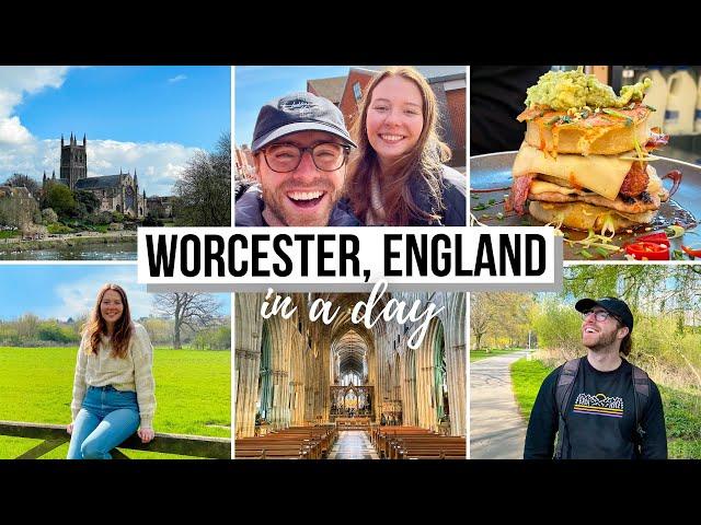 What to do in Worcester England in a Day | UK Travel Vlog