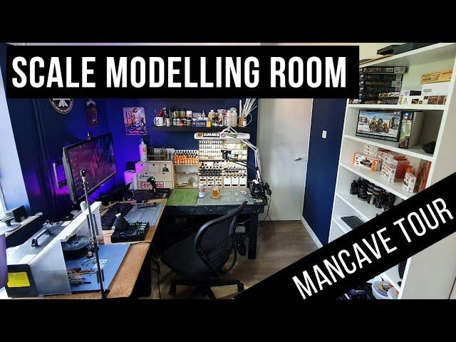 My Scale Modelling Room -  the ultimate mancave tour