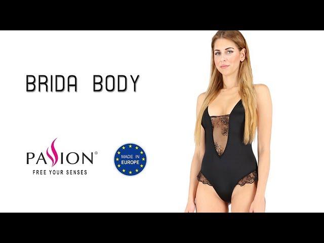 PASSION FREE YOUR SENSES Exclusive collection – brida body black lingerie