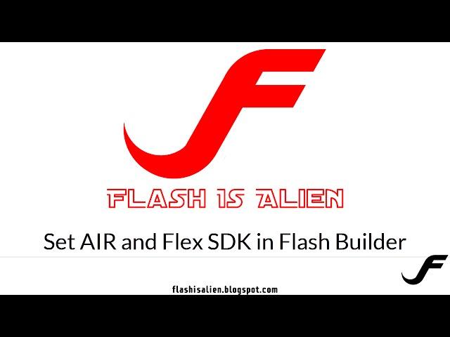 Set AIR and Flash SDK in Flash Builder