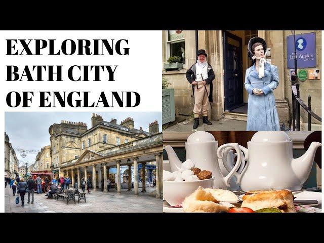 EXPLORING BATH CITY OF ENGLAND VLOG #7| The Jane Austen centre bath, royal crescent, SHACOURAGE