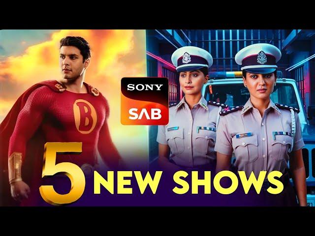 Sony SAB : 5 New Upcoming Comedy Shows | SAB TV New Serials 2025 | Maddam Sir 2, Baalveer 5