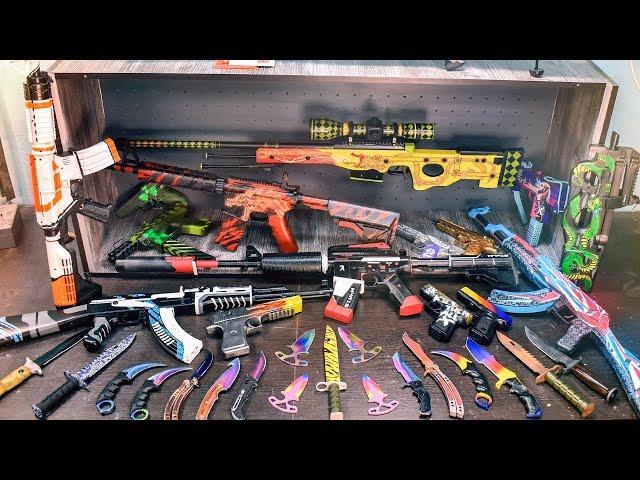 My Collection of Skins from CS GO