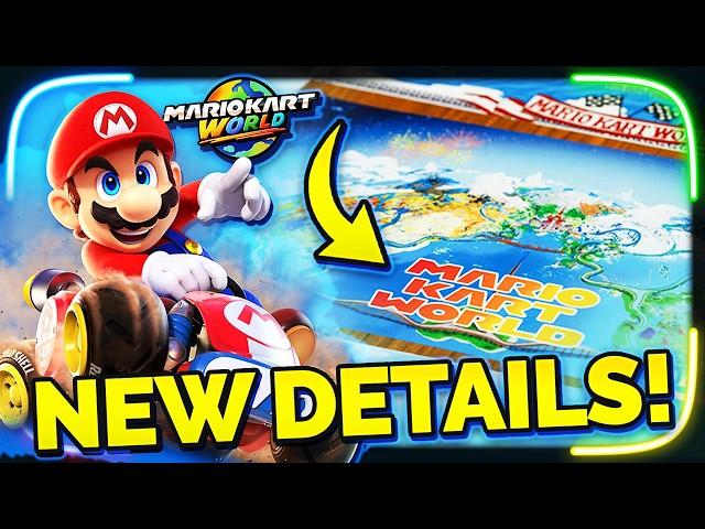 Started in 2017?! NEW Mario Kart World Details Revealed! (200+ Music Tracks & More!)