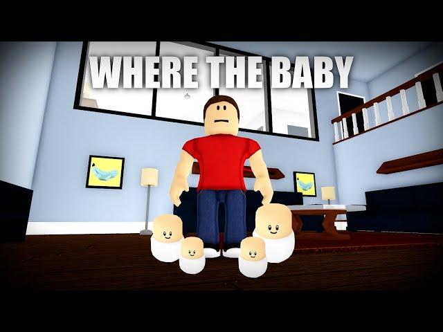 КАК ПОЙМАТЬ РЕБЕНКА В WHERE THE BABY? | Roblox