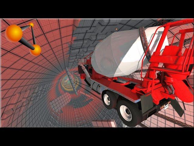 BeamNG Drive 2014 Version of Insane Testing & Pit of Death Fixed & Revisited #2 - Insanegaz