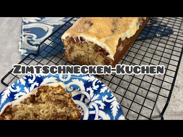 Zimtschnecken-Kuchen  saftig & lecker  Zimtschnecken Rezept | Zimtschnecken-Kuchen gelingsicher