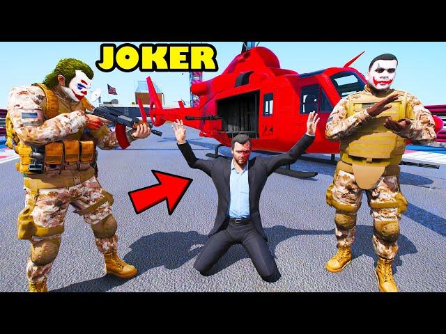 Franklin's Joker Army Killed Michael Two Face In GTA 5 | SHINCHAN and CHOP