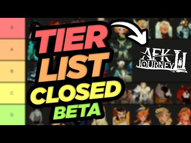 ***OLD LIST NEW COMING*** AFK Journey Early Game TIER LIST - February 2024 Beta