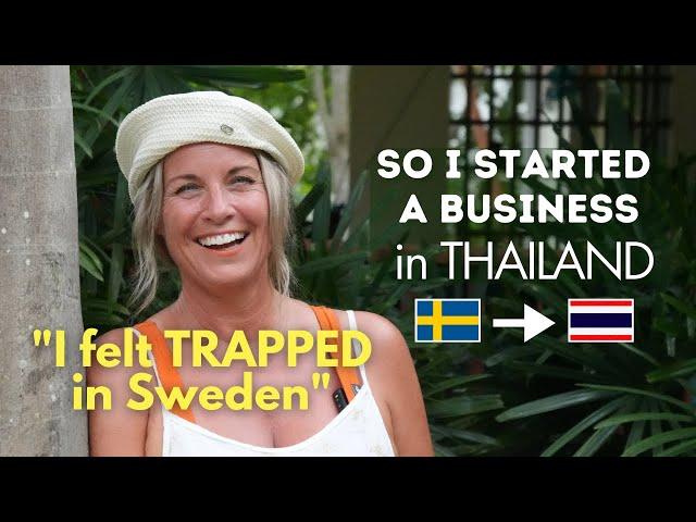 How deep trauma has shaped a Swedish woman's business on a tropical island in Thailand