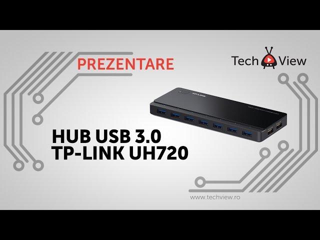 Componente si periferice utile despre care nu stiai - HUB USB 3.0 TP-LINK UH720 - TechView.ro